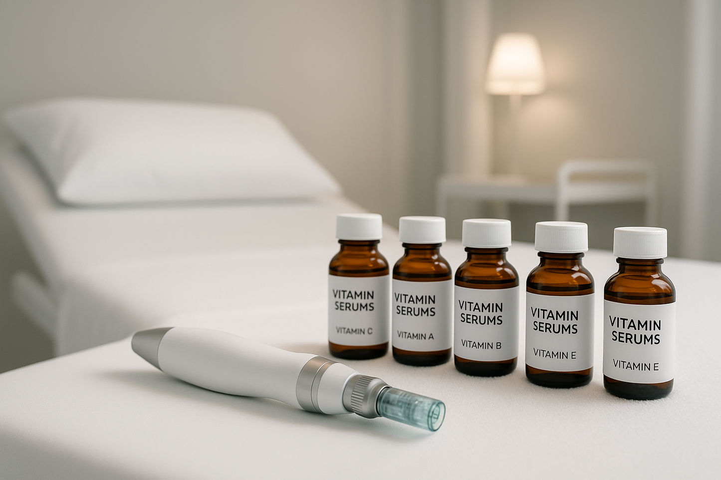 microneedling with vitamins